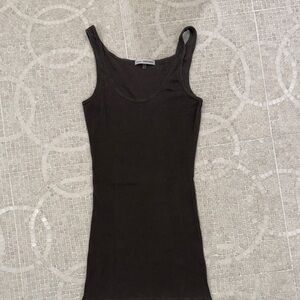 James Perse Charcoal Grey Top